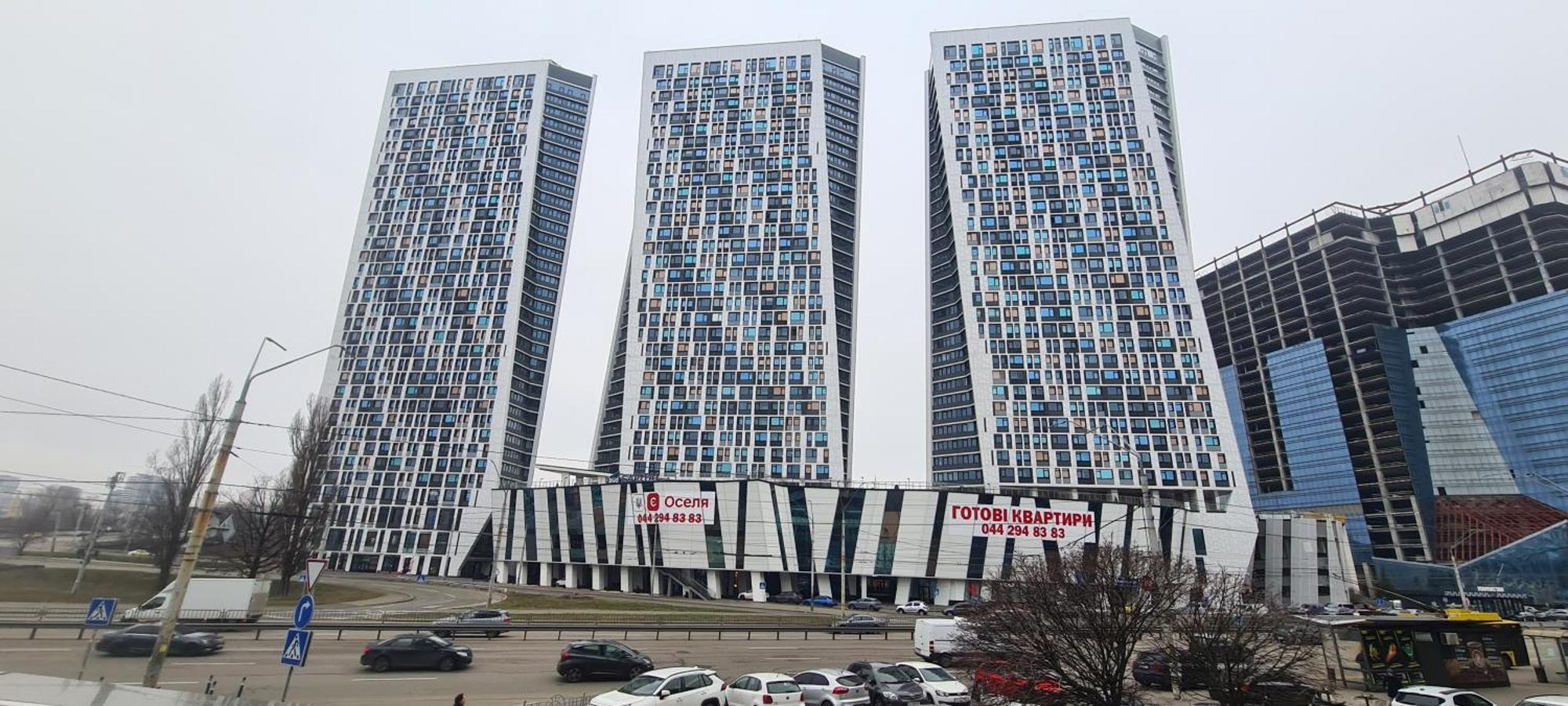 Жк"Манхэттен"На Берестейском Проспекте كييف المظهر الخارجي الصورة